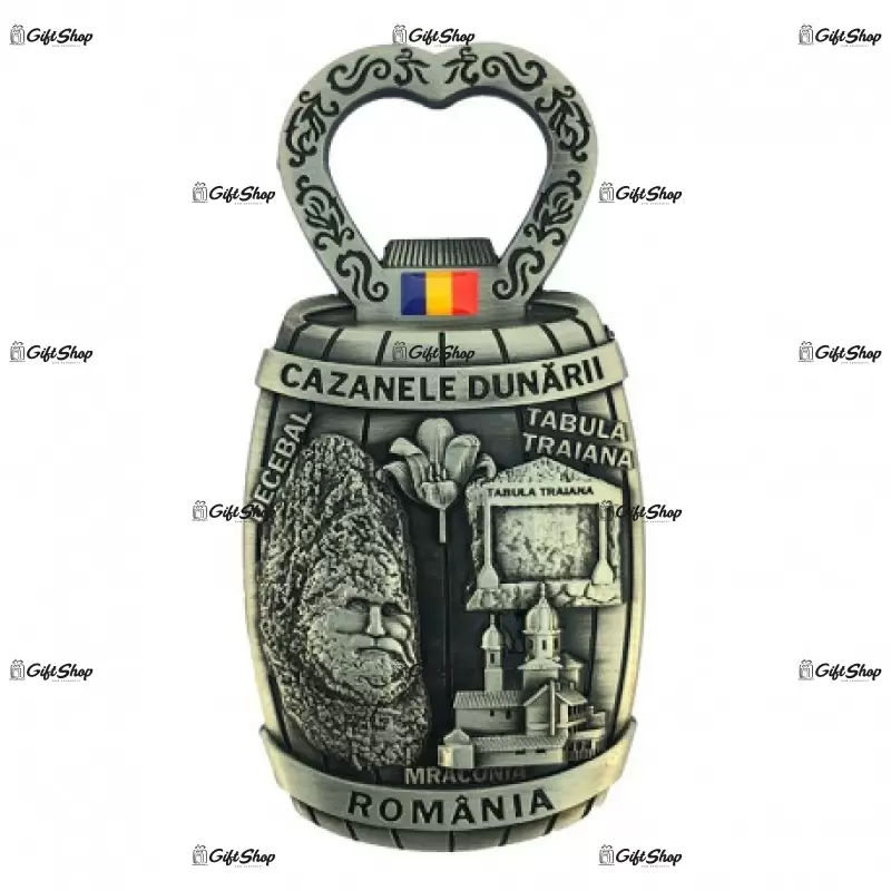 Decebal, magnet forma butoias